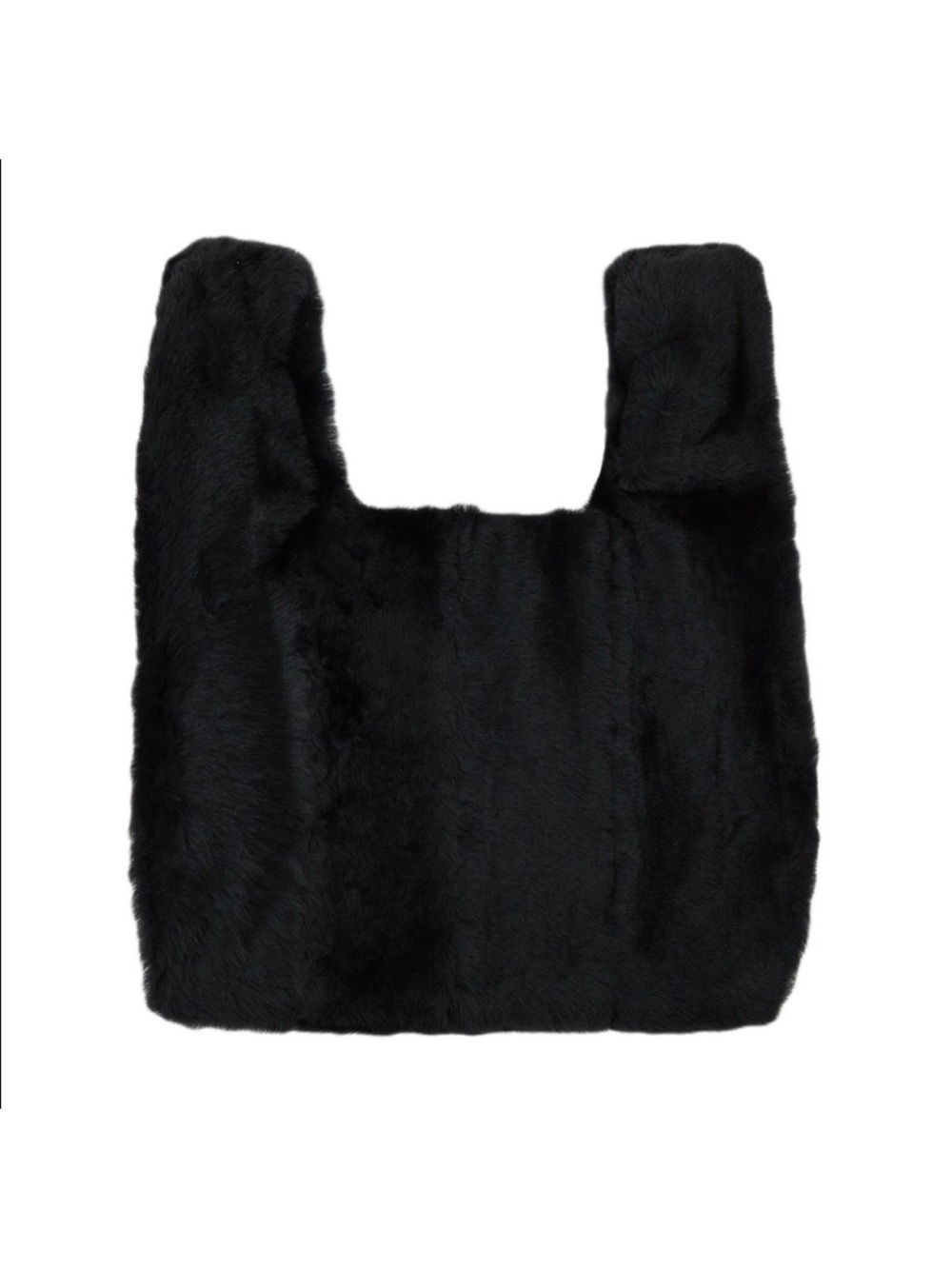 Kara Lamb Shearling Shopper Bag